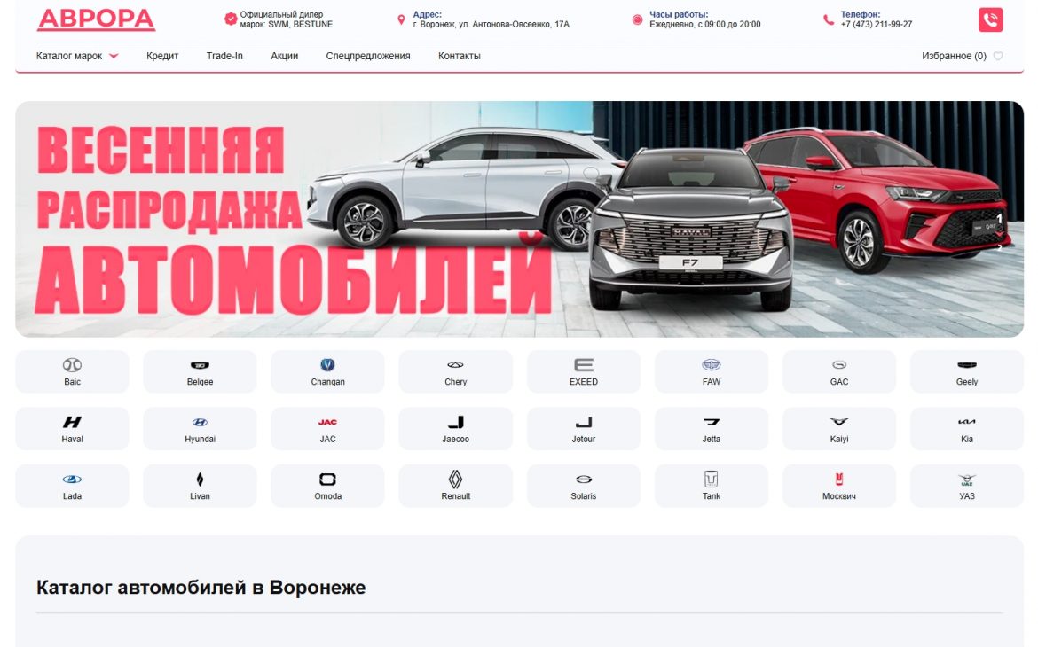 Аврора Воронеж